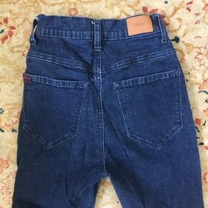 High waisted super skinny jeans by BDG